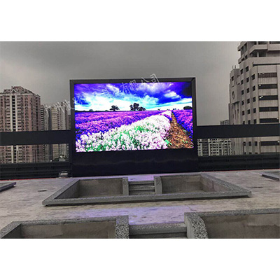 中華廣場(chǎng)戶外P3.91全彩LED顯示屏