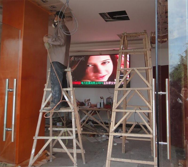 陽江市凱源電力室內PH6全彩色LED顯示屏