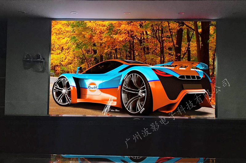 衢州市環(huán)保局高清P1.25室內(nèi)全彩LED顯示屏